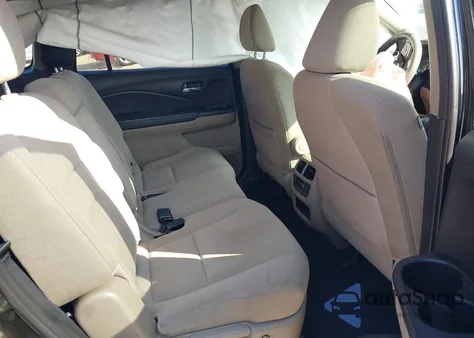 2019 Honda Pilot Ex z USA, uszkodzony, nr VIN 5FNYF6H31KB007451